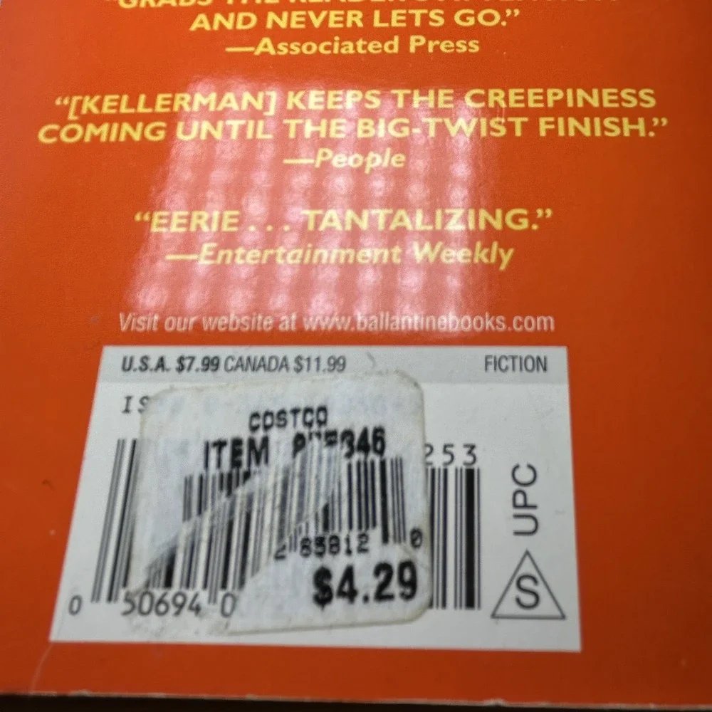 Jonathan Kellerman‎ Thriller 10 Book Bundle Mass Market Paperback Books MIX